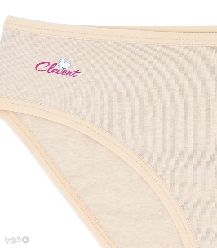 پک شورت زنانه اسلیپ نخی Clevent کلونت کد 5301 طرح میکس 4 - بسته 5 عددی