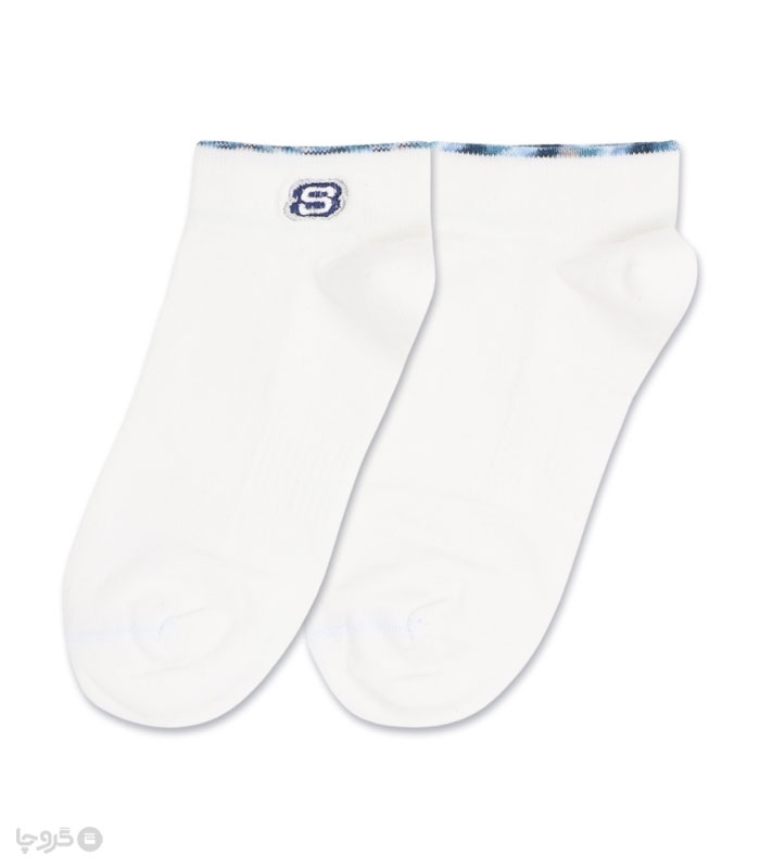 جوراب مچی گلدوزی کد 60017 طرح Skechers