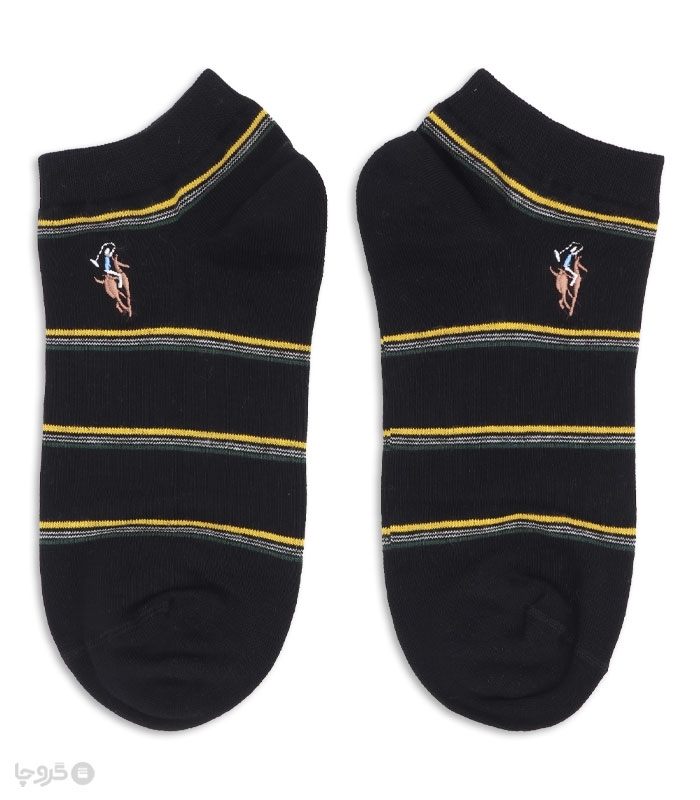 جوراب مچی گلدوزی کد 60005 طرح Polo