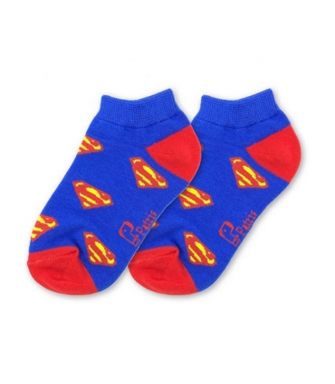 جوراب بچگانه نانو پاتریس طرح سوپرمن (۳ تا ۶ سال)