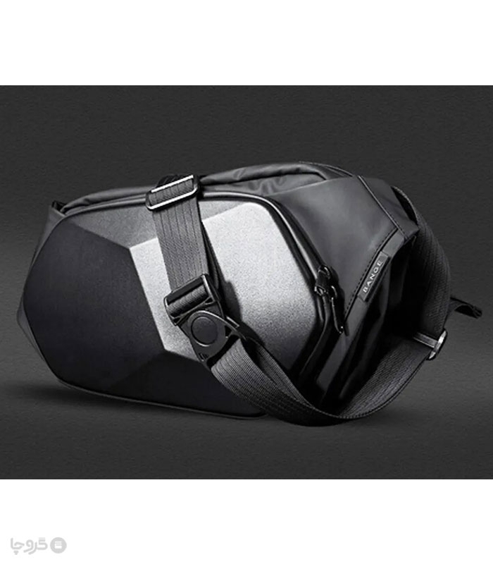کیف کمری و کراس بادی مردانه ضد آب Bange بنج کد 7229 طرح هندسی سه بعدی