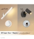 چراغ LED لمسی سه حالته قابل تنظیم