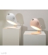 چراغ خواب رو میزی شارژی طرح پرنده - همراه با کابل شارژ