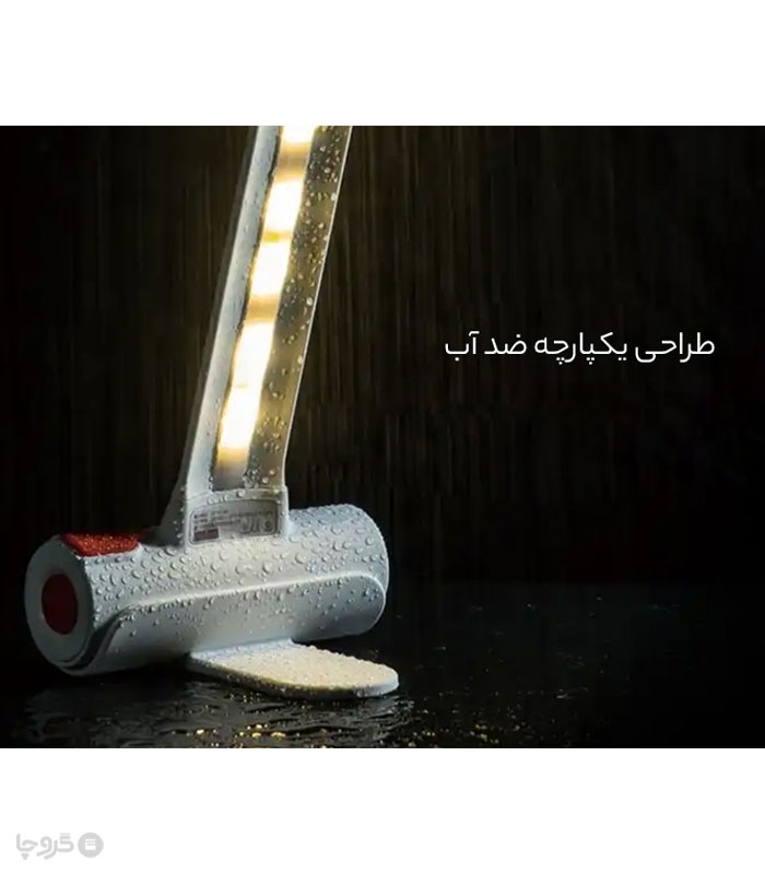 چراغ LED چند منظوره تاشو شارژی - همراه با کابل شارژ