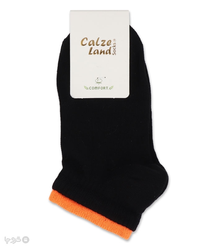 جوراب مچی کش انگلیسی Calze Land کالزی لند طرح دو لبه کش رنگی