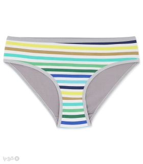 شورت زنانه اسلیپ نخی Laya لعیا کد 253 طرح رینگی رنگی