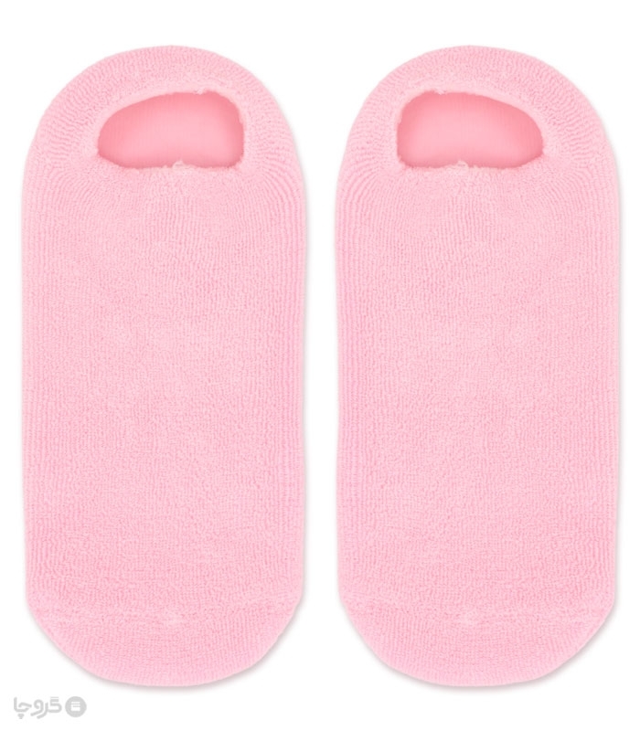 جوراب سیلیکونی رفع خشکی و ترک پا مدل Spa Gel