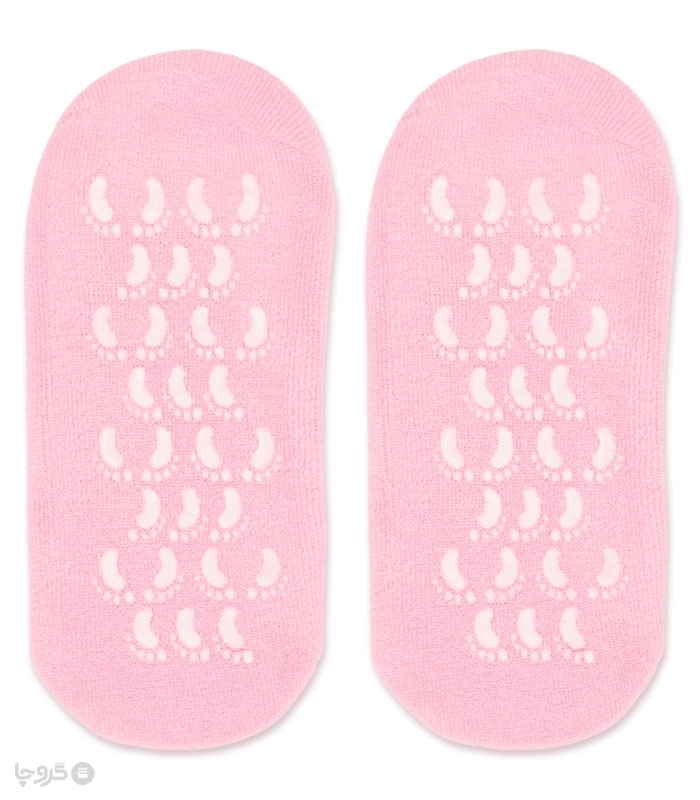 جوراب سیلیکونی رفع خشکی و ترک پا مدل Spa Gel