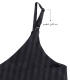 ست شورتک و تاپ بندی و اسکرانچی ساتن Max مکس کد 024 طرح Victoria's Secret