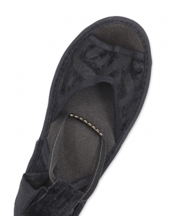 پاپوش رو فرشی جلو باز رکاب دار کد 2584 طرح Fendi