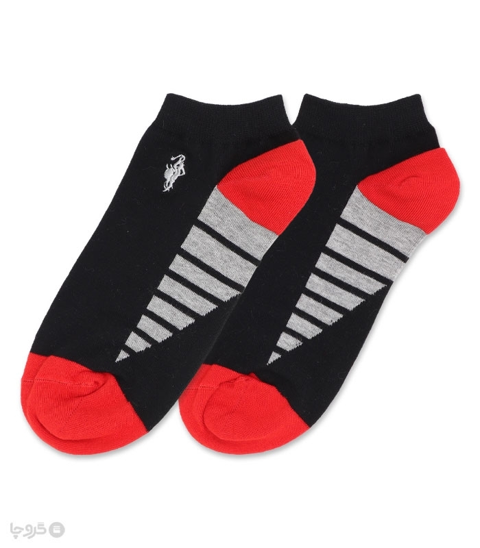 جوراب مچی گلدوزی کد 60034 طرح Polo