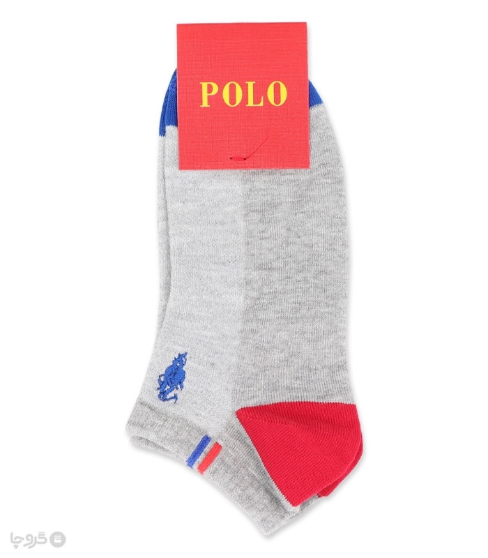 جوراب مچی گلدوزی کد 100026 طرح Polo