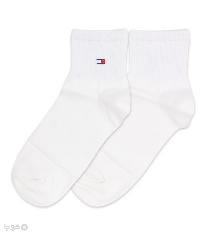 جوراب نیم ساق گلدوزی طرح Tommy