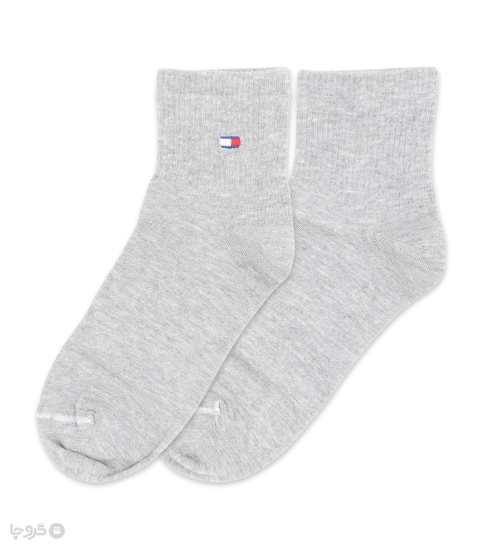 جوراب نیم ساق گلدوزی طرح Tommy