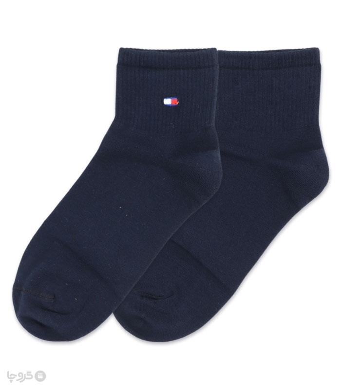 جوراب نیم ساق گلدوزی طرح Tommy