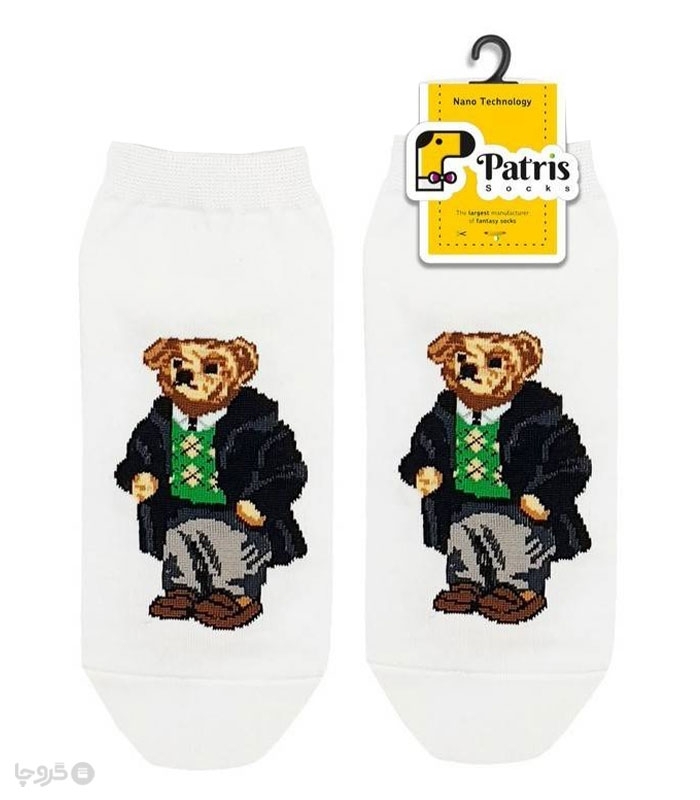 جوراب مچی نانو پاتریس طرح Teddy