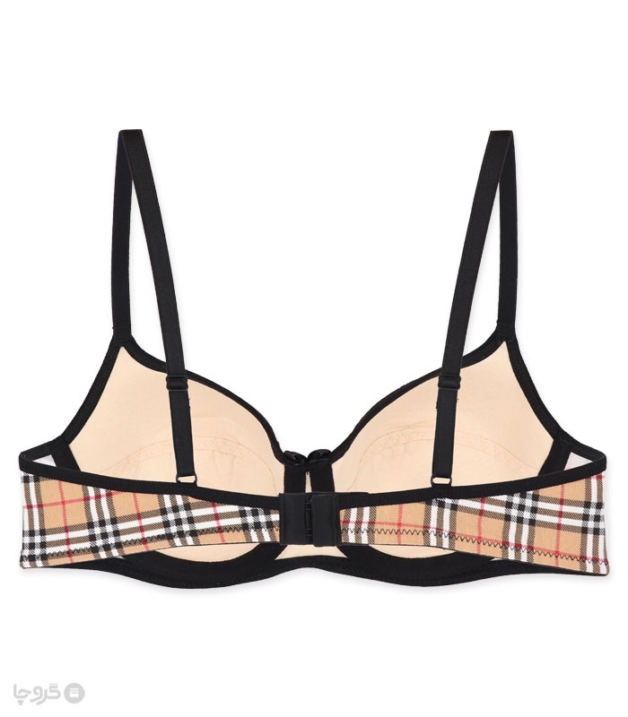 سوتین کاپدار نخی فنردار HNX هونکس کد 2020 طرح Burberry