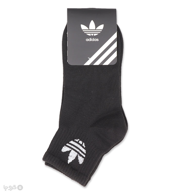 جوراب نیم ساق کش انگلیسی کد 2000 طرح Adidas