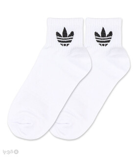 جوراب نیم ساق کش انگلیسی کد 2000 طرح Adidas