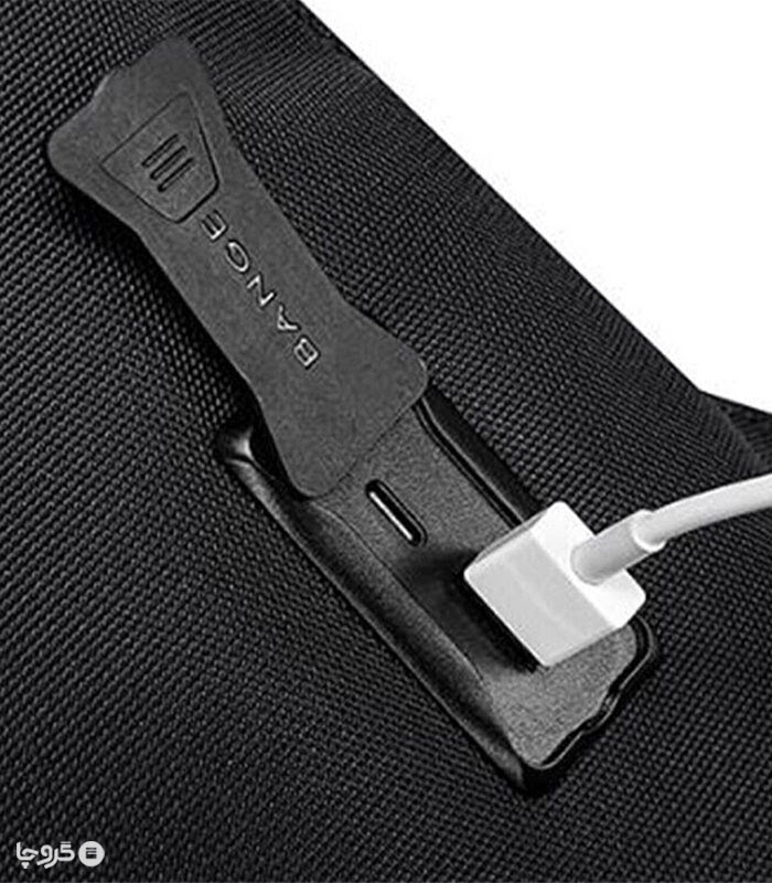 کوله پشتی ضد آب Bange بنج کد 7712 مناسب لپ تاپ و تبلت - دارای درگاه USB
