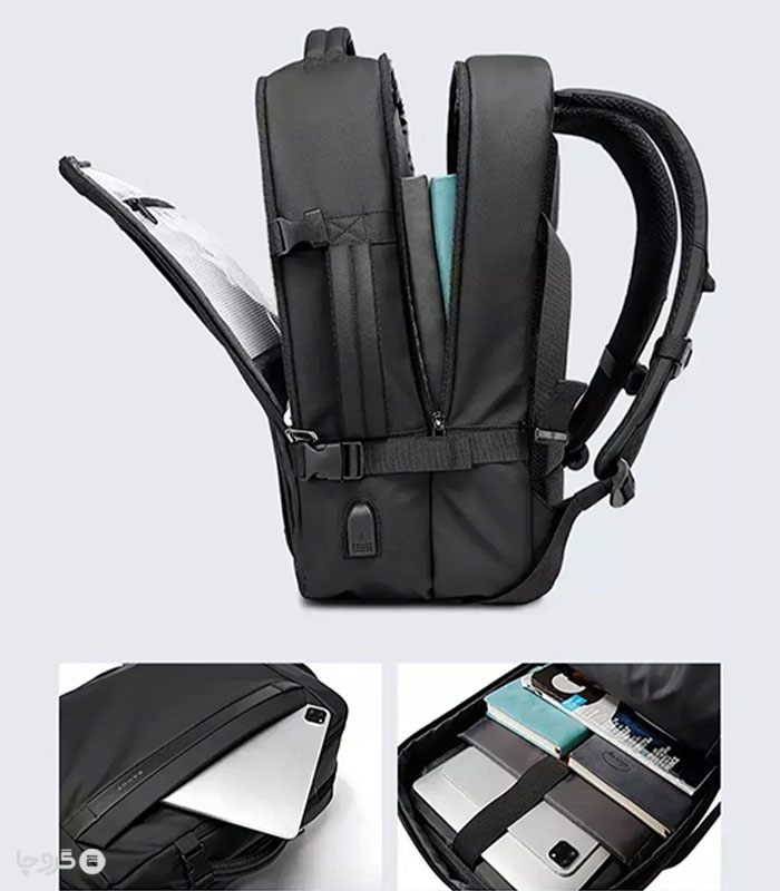 کوله پشتی ضد آب Bange بنج کد 2892 مناسب لپ تاپ و تبلت - دارای درگاه USB