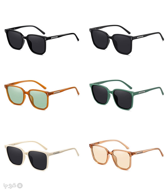 عینک آفتابی زنانه پلاریزه کد 3723 مدل Square Frame