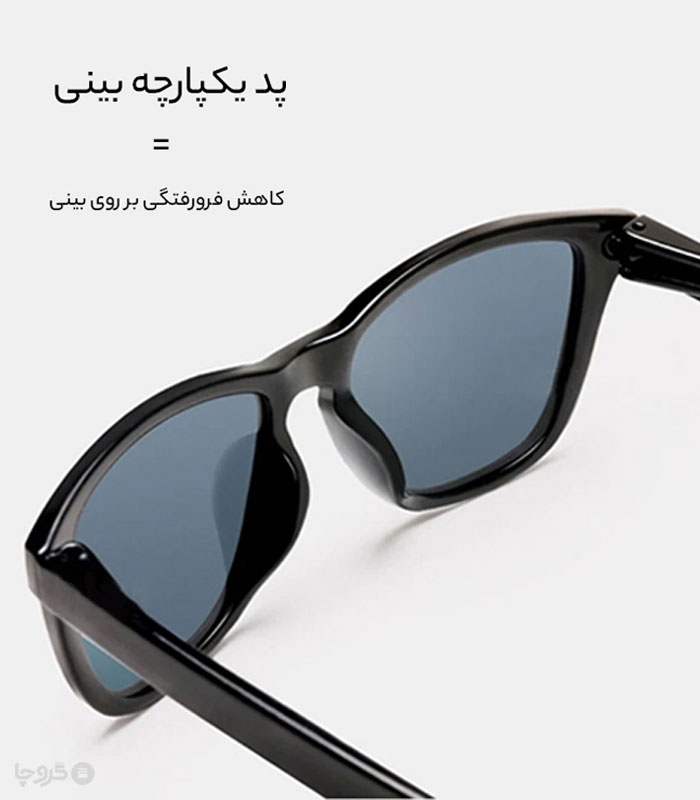 عینک آفتابی اسپورت پلاریزه Xiaomi شیائومی مدل Square Frame