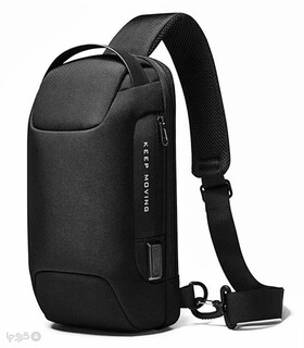 کیف کراس بادی ضد آب و ضد سرقت Bange بنج کد 22085 - دارای درگاه USB