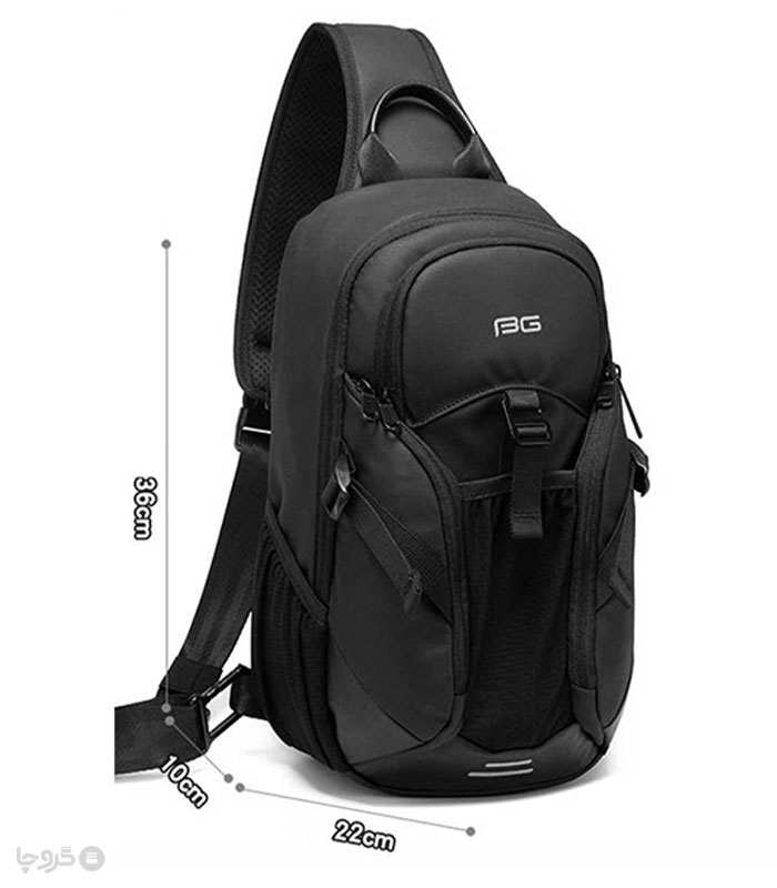 کیف کراس بادی ضد آب Bange بنج کد 77120 - دارای درگاه USB