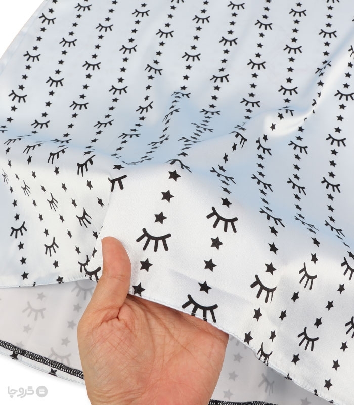 پیراهن بندی ساتن Max مکث کد 026 طرح قلب و ستاره