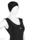ست مایو یک تکه کاپدار و کلاه طرح Speedo