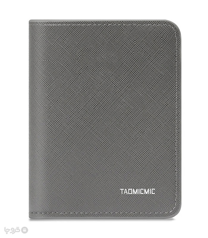 کیف پول مردانه تاشو زیپ دار Taomicmic تائومیک میک طرح کلاسیک