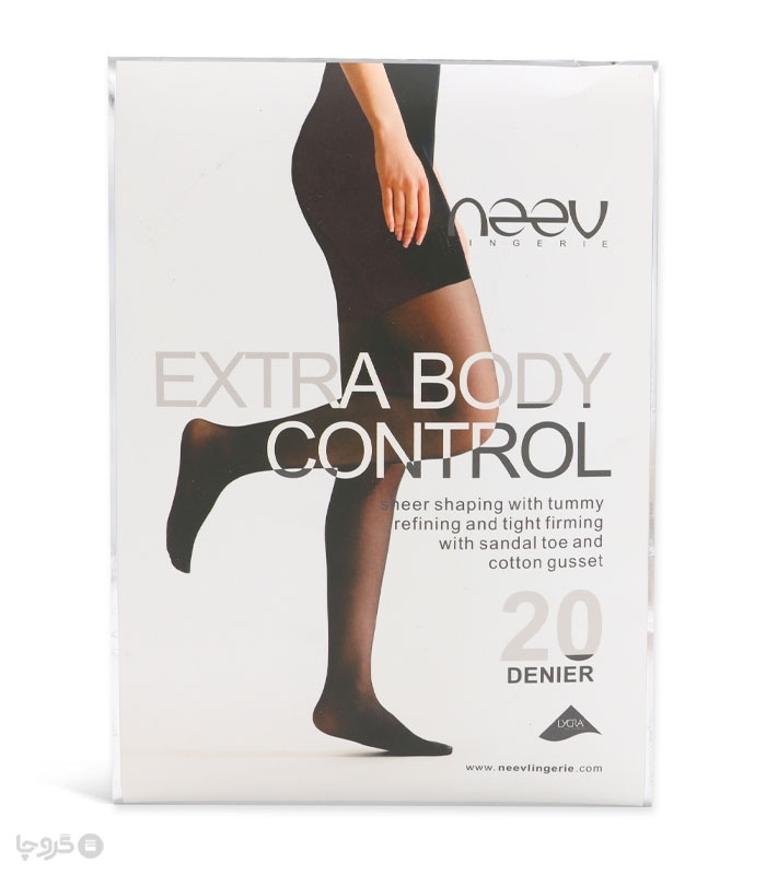 جوراب شلواری Neev نیو کد 9215 مدل Extra Body Control ضخامت 20