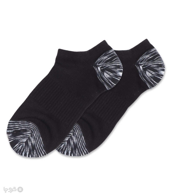 جوراب مچی پاشنه و پنجه حوله‌ای Barcode بارکد طرح پاشنه ابر و بادی