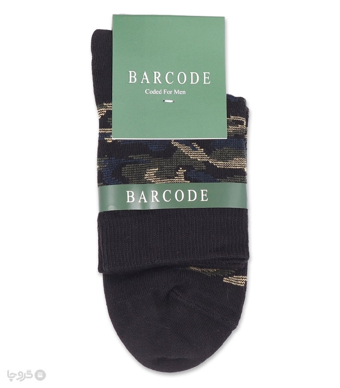 جوراب نیم ساق Barcode بارکد طرح چریکی