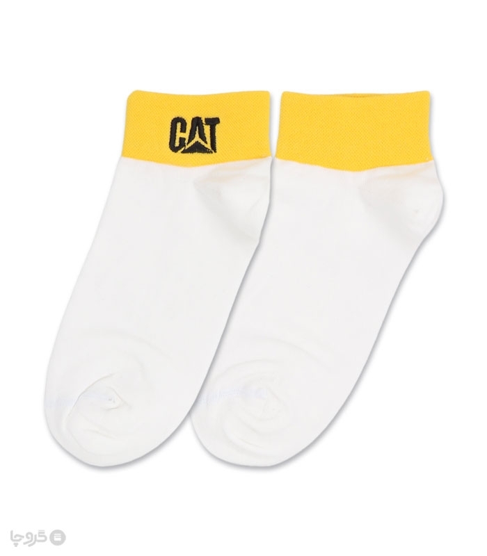 جوراب مچی گلدوزی کد 60022 طرح Caterpillar