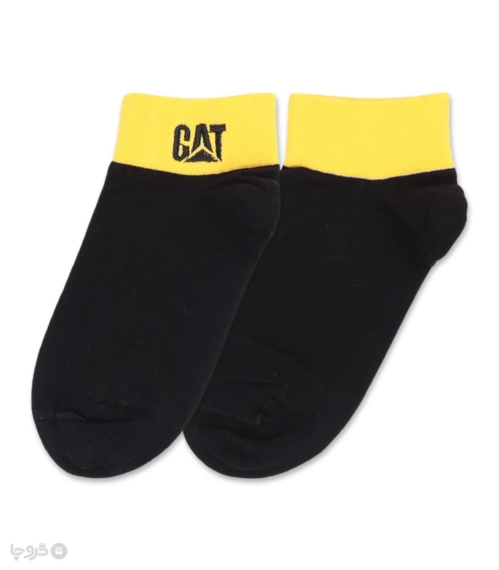 جوراب مچی گلدوزی کد 60022 طرح Caterpillar