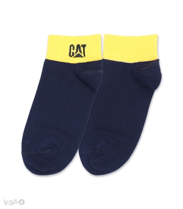 جوراب مچی گلدوزی کد 60022 طرح Caterpillar