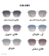 عینک آفتابی زنانه پلاریزه کد 9003 مدل Square Frame