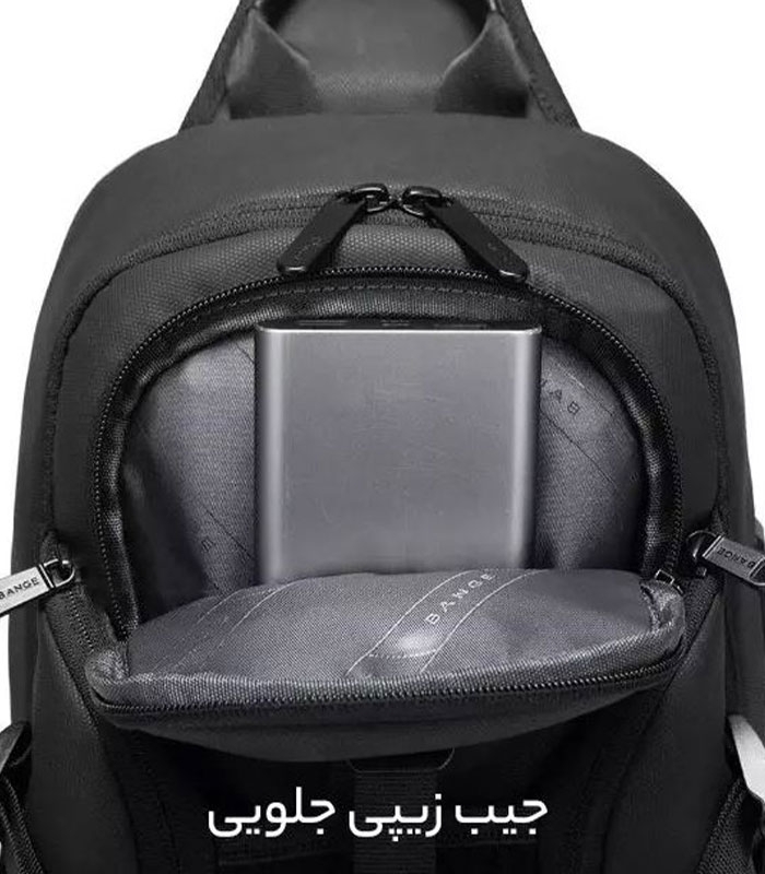 کیف کراس بادی ضد آب Bange بنج کد 77120 - دارای درگاه USB