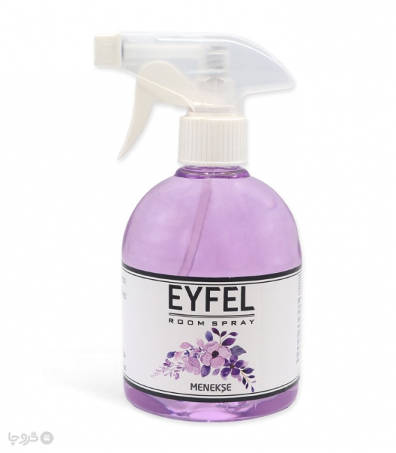 اسپری خوشبو کننده هوا ایفل Eyfel رایحه گل بنفشه Purple Violet - حجم 500 میلی لیتر