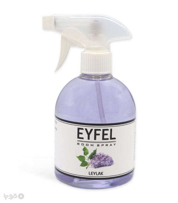 اسپری خوشبو کننده هوا ایفل Eyfel رایحه لیلاک Lilac - حجم 500 میلی لیتر