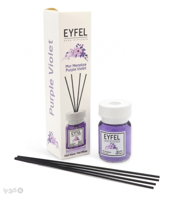 خوشبو کننده هوا ایفل Eyfel رایحه گل بنفشه Purple Violet - حجم 120 میلی لیتر