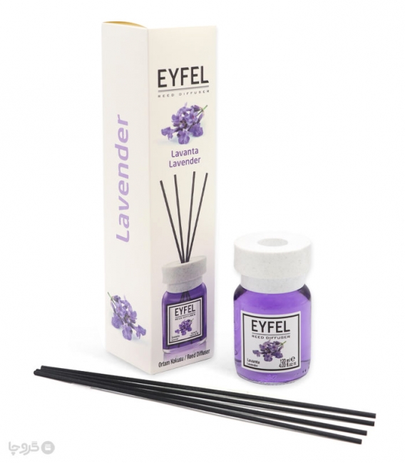 خوشبو کننده هوا ایفل Eyfel رایحه لوندر Lavender - حجم 120 میلی لیتر