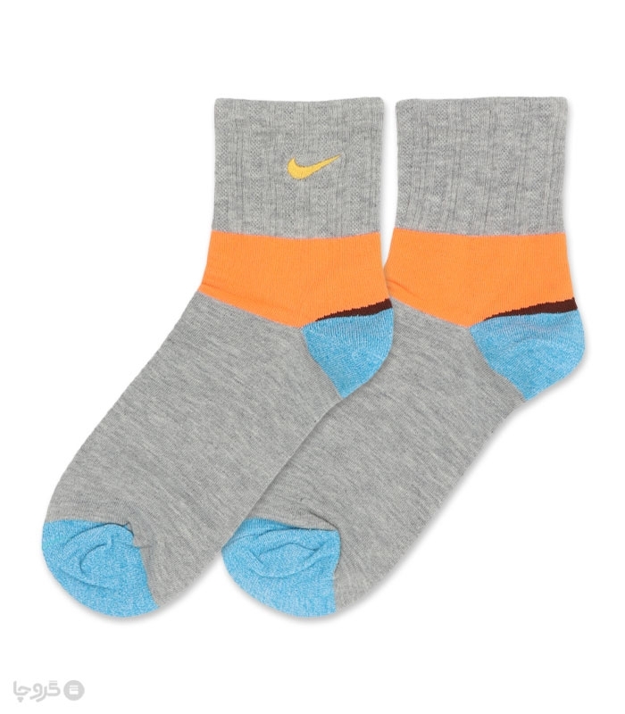 جوراب ساقدار کد 8188 گلدوزی طرح Nike