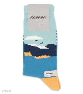 جوراب ساقدار Ropapa روپاپا طرح طبیعت