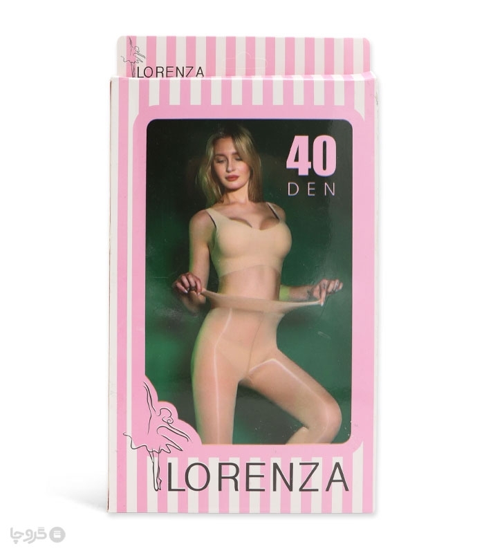 جوراب شلواری بادکنکی براق Lorenza لورنزا ضخامت 40