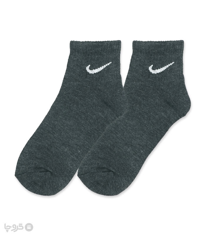جوراب مچی کش انگلیسی طرح Nike طیف رنگی تیره