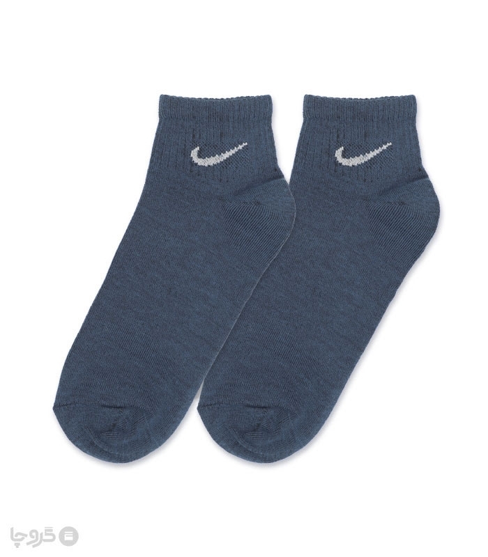 جوراب مچی کش انگلیسی طرح Nike طیف آبی