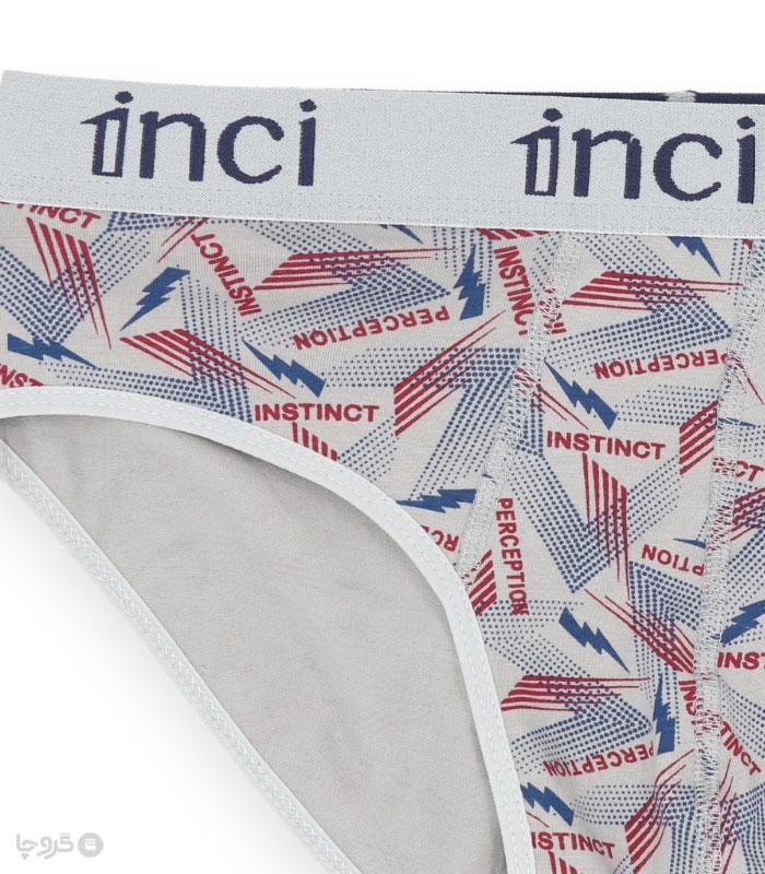 پک شورت مردانه نخی اسلیپ 1Inci بیر اینجی کد 1600 طرح 11 - بسته 3 عددی